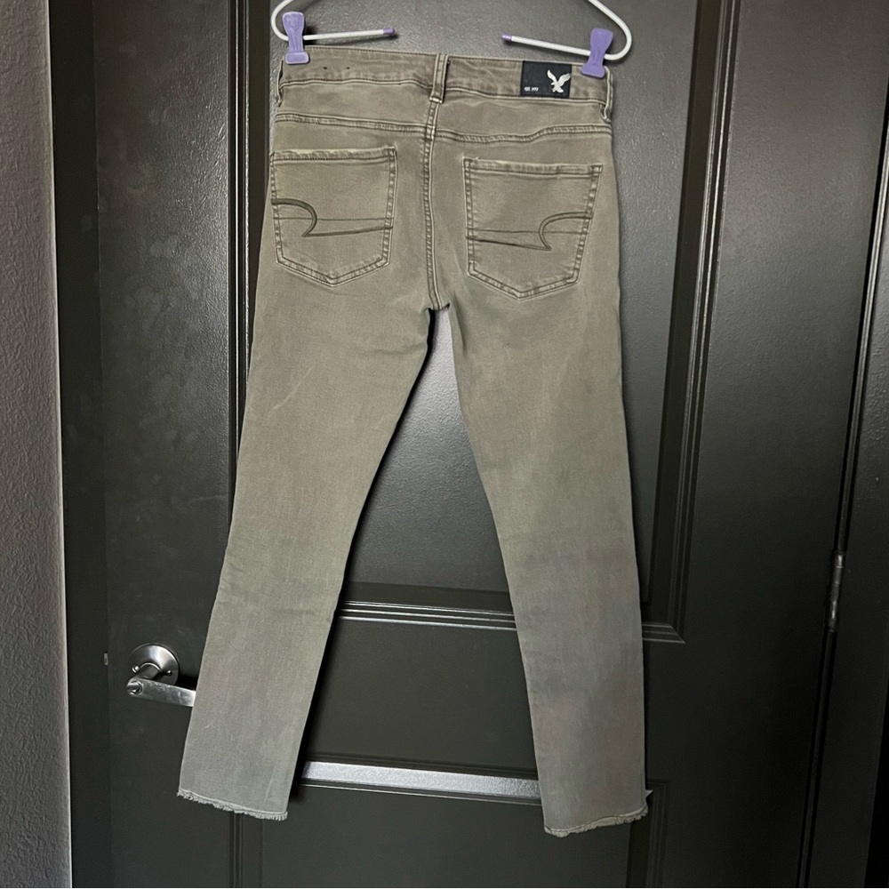 American Eagle super super stretch jegging crop